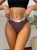 7PCS Women Panties Striped Briefs Sexy Women Low-Rise Breathable Cotton Panty Female Soft Underwear Ladies Underpants