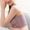 Невидимое нижнее белье Женский тонкий бюстгальтер без косточек с фиксированной чашкой большого размера Спортивный бюстгальтер-жилет для красоты Бюстгальтер пуш-ап