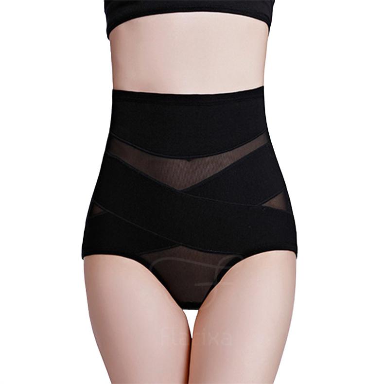 Flarixa Нижнее белье с высокой талией для контроля живота, женские послеродовые трусы, трусы из чистого хлопка, поднимающие бедра, женское нижнее белье
