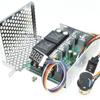 PWM Motor Speed Controller Digital Display DC10-55V 0-100% Adjustable Drive Module 40A Bidirectional Speed Regulator