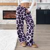 Wide Leg Women Pajama Pants Fuzzy Casual Plush Trousers Trendy Winter Home Pants  Everyday Outfits