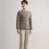 Men's Autumn/Winter Saddle Shoulder Round Neck Sweater