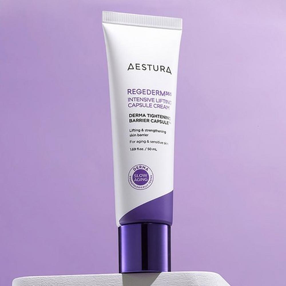 Aestura Regederm 365 Интенсивный лифтинг-крем в капсулах 50 мл – Уход с эффектом лифтинга, Поддержка объема, Корейский