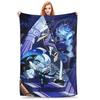 Shadow Milk Cookie Run Kingdom Blankets Flannel All Season  Breathable Warm Throw Blankets for Bedding Bedroom Plush Thin Quilt