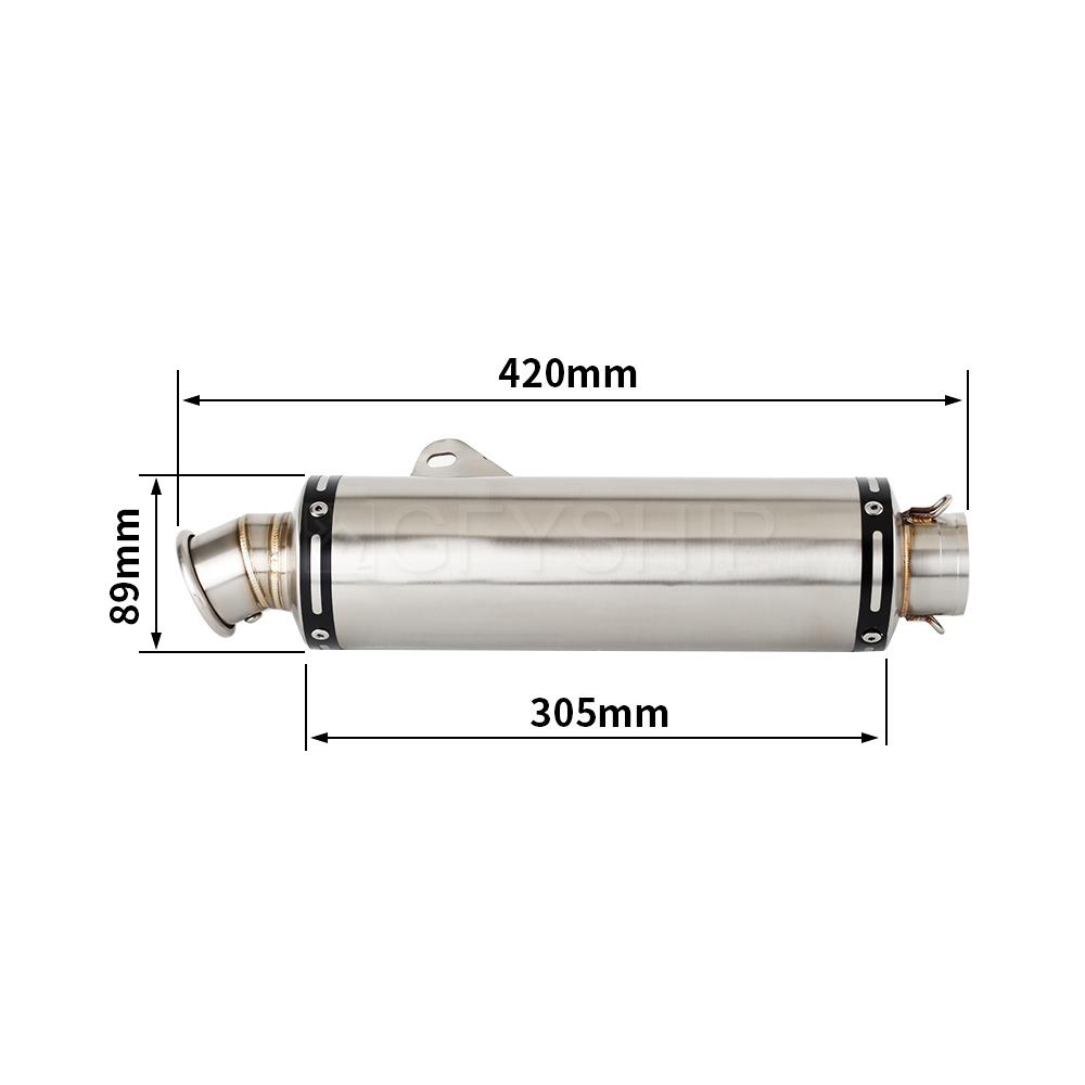For Yamaha Tenere 700 2019 to 2022 2023 2024 2025 T7 T700 XTZ 690 Escape Slip-on Motorcycle High Position Exhaust Muffler Pipe