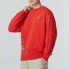 Puma Спортивная толстовка с вышивкой на Новый год, унисекс, красная