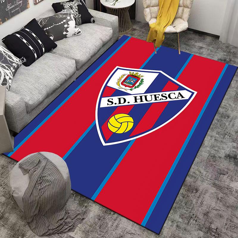 S.D. Huesca Logo Carpet suitable as a non-slip mat for the living room or bedroom sofa