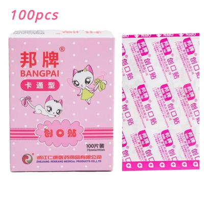 Водостойкий мультяшный пластырь, мультяшный пластырь, кровоостанавливающие салфетки с героями мультфильмов