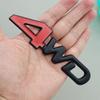 3D Metal Car Sticker 4WD Logo Emblem Trunk Badge Decal For Mitsubishi Asx Lancer 10 Outlander Pajero Sport L200 Colt Accessories