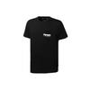 Футболка Rebel Round Neck с коротким рукавом Мужские топы Черная 583871-01