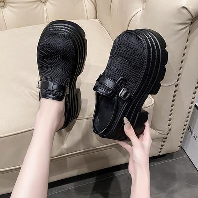 10СМ Женские Высокие Каблуки Массивные Кроссовки Новые Летние Женские Туфли-Шлепанцы на Платформе с Пряжкой Клиновидные Сандалии Шлепанцы Обувь Zandalias De Mujer