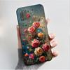 Phone Case For ZTE Blade A52 Lite Casing Luxury Fashion Butterfly Flowers Soft Silicone Black TPU Cover For Blade A52Lite Bumper