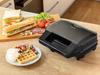 Opiekacz Toster Do Kanapek Tostów Panini Gofrów Sencor 4W1 900 W Czarny