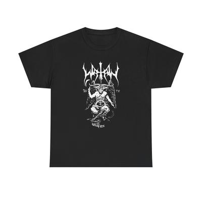 Watain Бафомет До Смерти и Дальше Блэк-метал Футболка Шведская Экстремальная Футболка