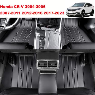 Индивидуальный коврик для пола автомобиля с полной защитой для Honda CR-V 2007-2011 2012-2016 2017-2023 CR-Z 2010-2017 Аксессуары для интерьера Ковер