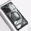 Магнитный чехол для мобильного телефона Motorola MOTO E40 E32 E30 E22, прозрачный акриловый защитный чехол