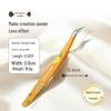 Gold Feather High Precision Stainless Steel Craft & Eyelash Tweezers