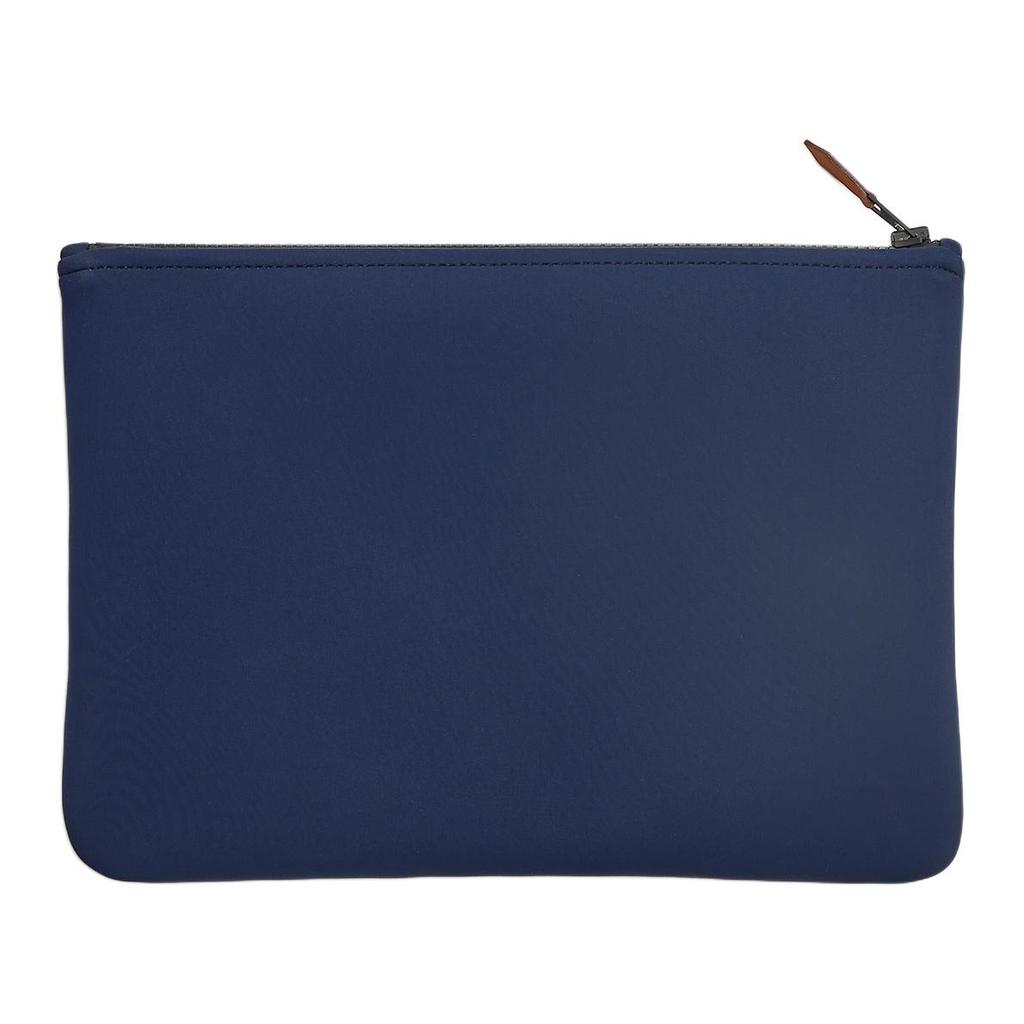 Hermes Neobain Thalassa 28 Узорчатая нейлоновая сумка-клатч Средняя женская сумка-клатч Темно-синий H103748MV01