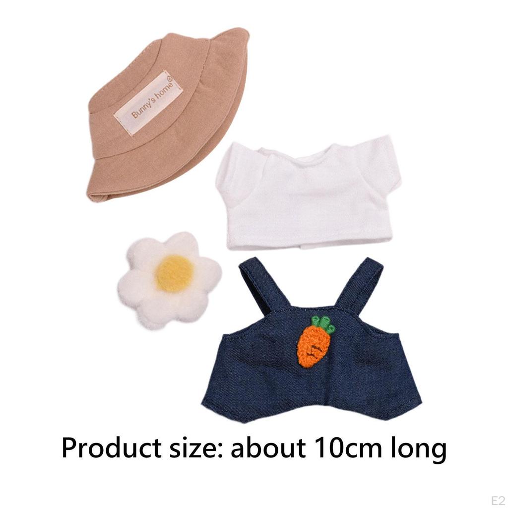 Stuffed Doll T Shirt and Pants Fashion Make Your Own Dolls for 6.69inch Carrot