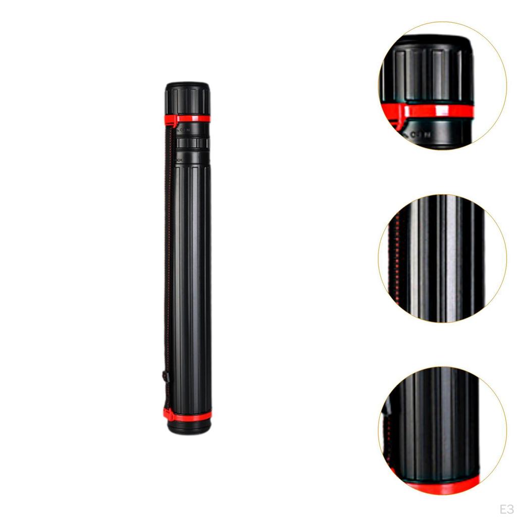 Раскладной футляр для переноски постеров, тубус для хранения произведений искусства, водостойкий, многоцелевой, масштабируемый, для рисования