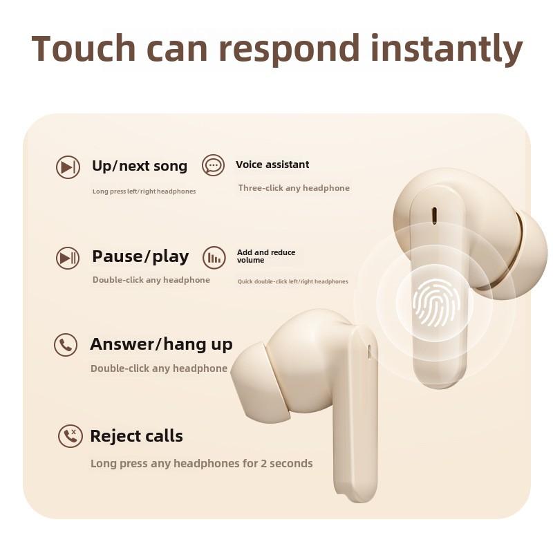 New Wireless Headphones Music Noise-cancelling Bluetooth Headphones Sports Ultra Long Endurance Headphones