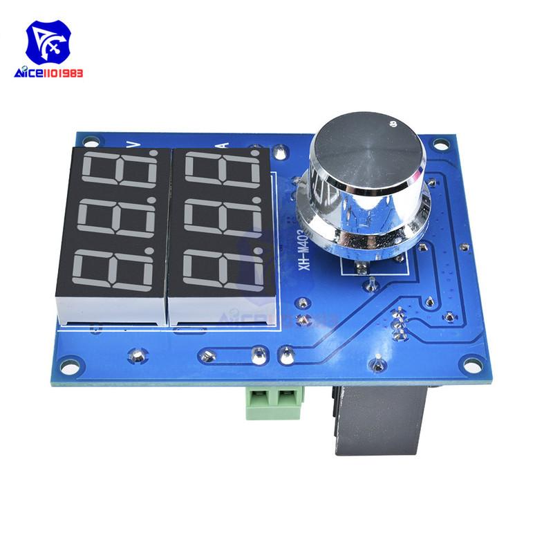Diymore XH-M403 XL4016 DC-DC DC 5 -36В в DC 1.3 -32В 8А Светодиодный Цифровой Регулятор Напряжения Понижающий Бак Шаговый Вниз Модуль Питания