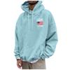 Men's Loose Printed Hooded Sweatshirt Men's Casual Fashion Sports Sweatshirt