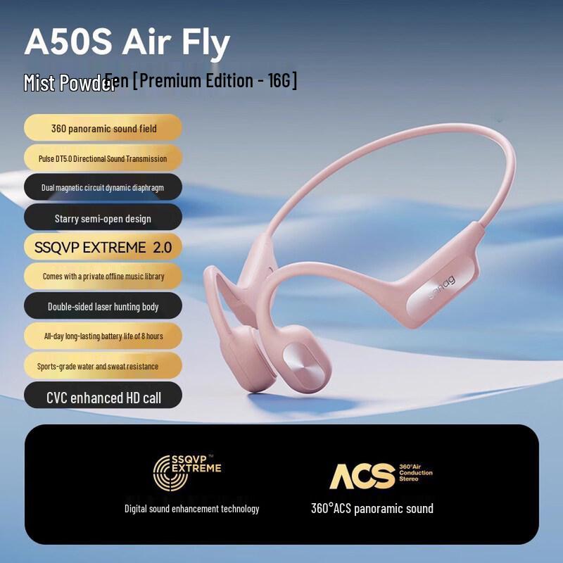 SANAG A30S Pro Max Open-Ear Bone Conduction Headphones