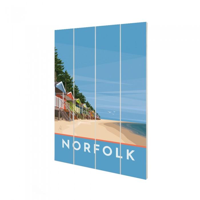 Georgina Westley Norfolk Wood Print