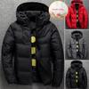 Men Winter Warm Duck Down Jacket Ski Jacket Snow Thick Hooded Parka Puffer Coat