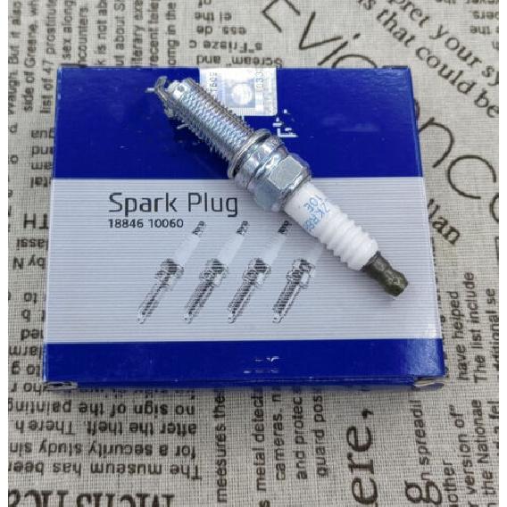 4 шт. Иридиевые 18846-10060 SILZKR6B10E Свечи зажигания для Hyundai ACCENT KIA RIO SOUL