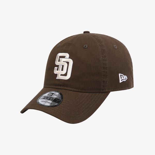 Кепка New Era San Diego Padres Basic Tone без структуры Шоколадная 15216767
