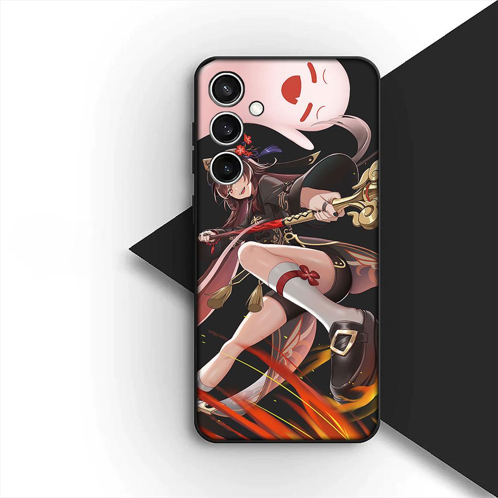 Чехол для Apple iPhone 17 Pro XS Max Air 6 7 8 Plus 5 + SE 2022 SE2 16E Чехол для телефона Защитный чехол Genshin HuTao Impact