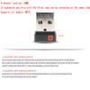 Беспроводной приемник-ключ, объединяющий USB-адаптер для клавиатуры мыши Logitech PC