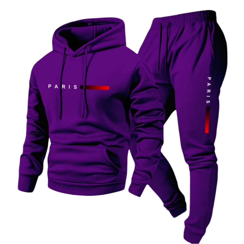 Мужской повседневный комплект из двух предметов: толстовка с принтом из букв разных цветов и спортивные штаны, мужская толстовка с капюшоном на шнурке из флиса и спортивные штаны