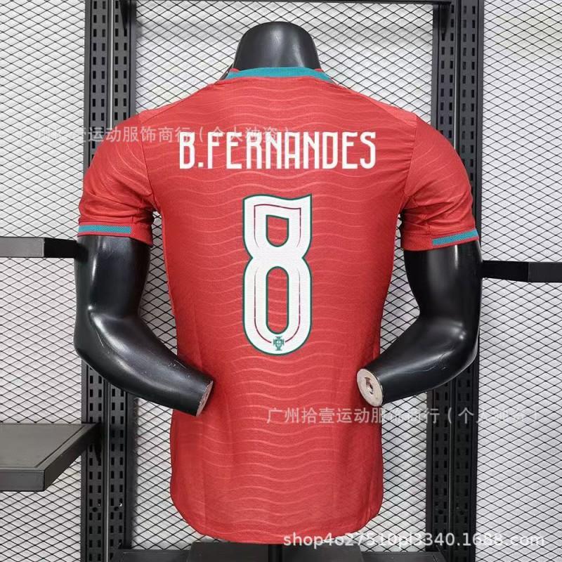 2026 World Cup Portugal Italy Home Football Jerseys Player Version Sports