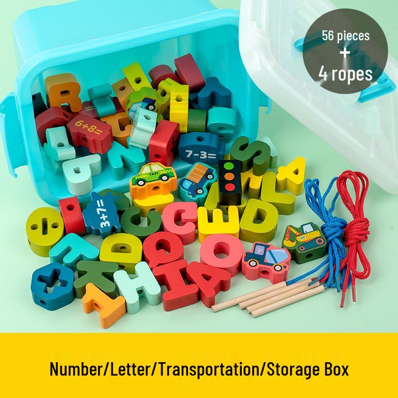 CPC Игрушка-бусины для развития мелкой моторики у детей: Детские нанизывание и концентрация блоки