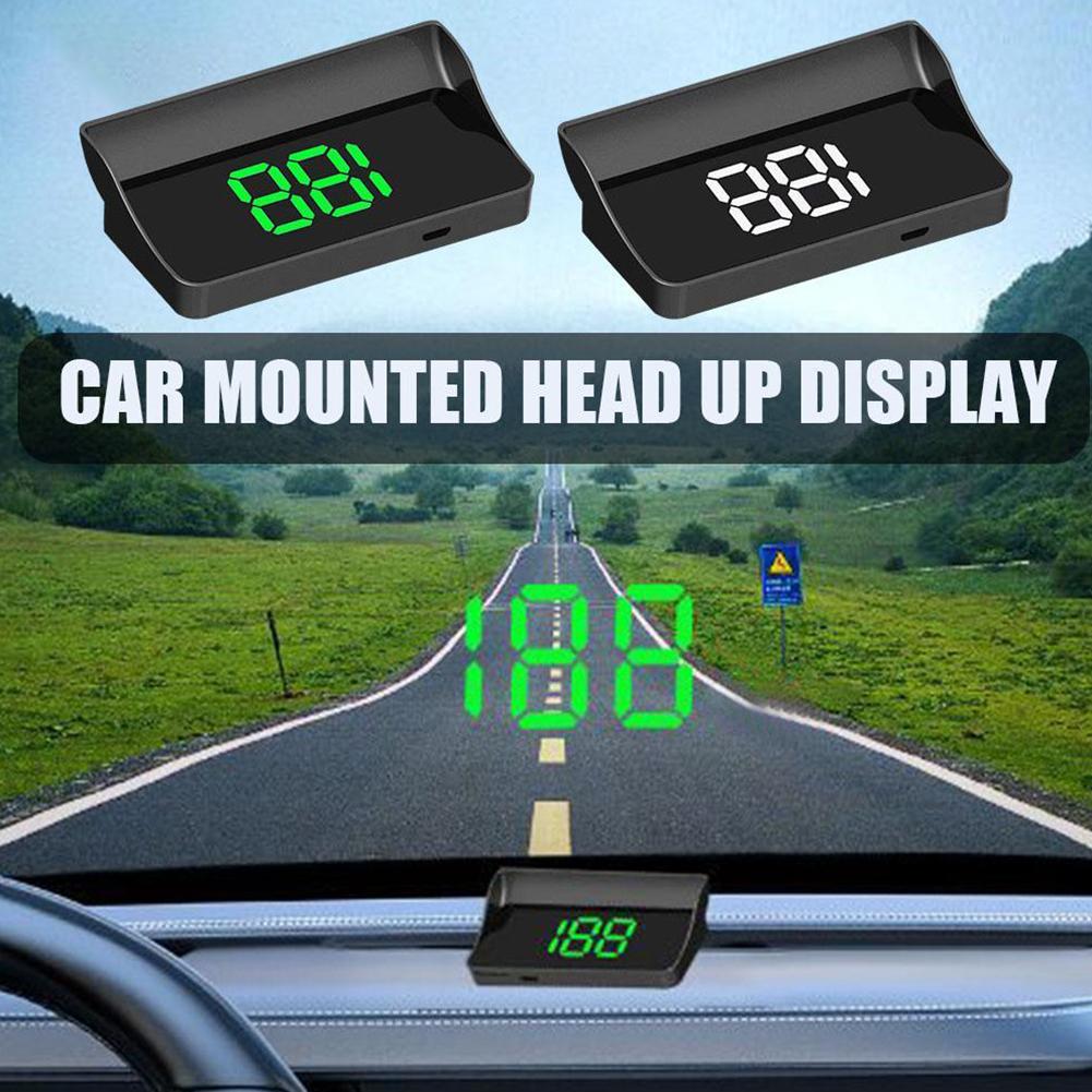 Автомобильный HUD Head Up Display GPS Цифровой спидометр Проектор скорости на лобовом стекле Аксессуары для автомобильной электроники