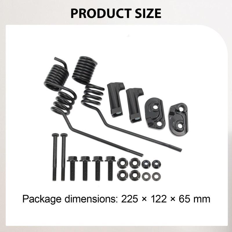 Rail Mount Ice Scratchers Track Cleaner Spring Accessory Kit for Snowmobile 600 800R 850