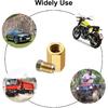 MuHize 3/16 Brake Line Fittings - Premium 18 PCS 3/8' 24 Threads Brake Fittings Assortment For 3/16' Tube (6 Unions, 12 Nuts)