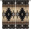 Vintage West Cowboy Window Curtains Rustic Wild West Cowboy Ride Horse and Desert Cactus Window Treatments for Bedroom Living