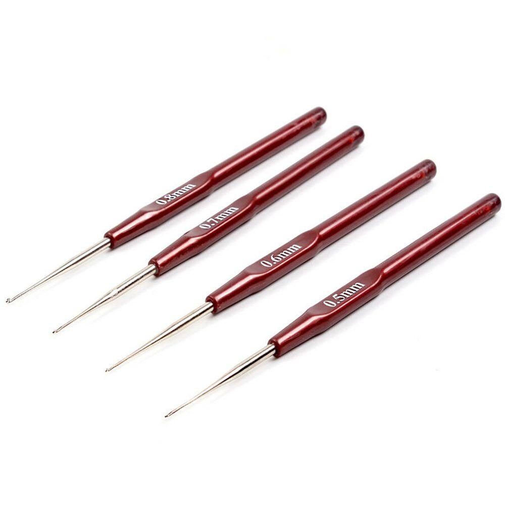 Plastic Handle Wig Making Tools Hair Making Tools Dreadlock Crochet Needles Hook Needle Micro Hook