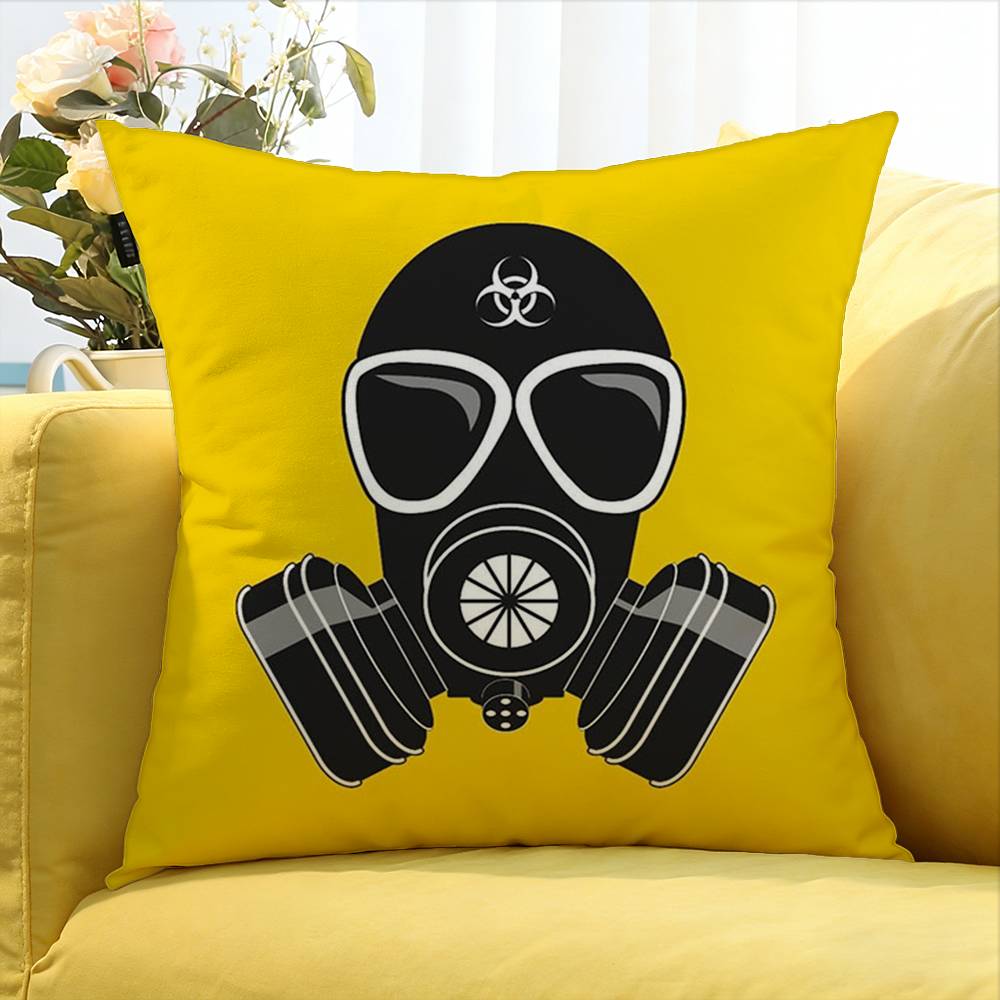 B-Biochemical C-Crisis Symbol World Various Sizes Square Pillow Case For Car Home Bedchamber Decor
