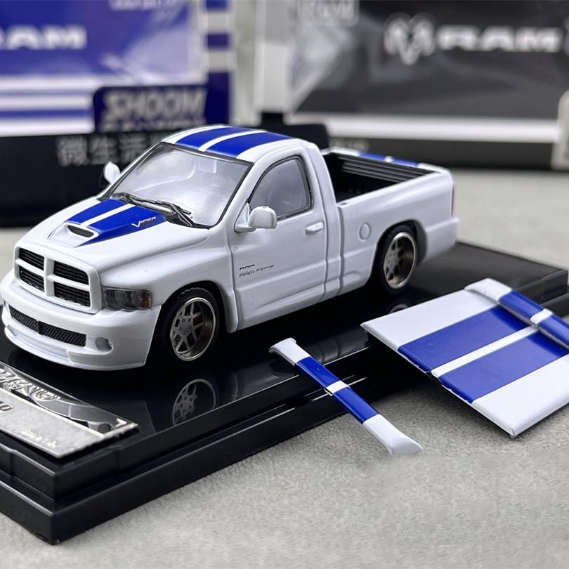 НОД 1:64 ГБ ОЗУ SRT-10 Пикап Сплав Автомобиль Литье под давлением и Игрушечные транспортные средства Модель автомобиля Миниатюрная масштабная модель Автомобильные игрушки Для детей