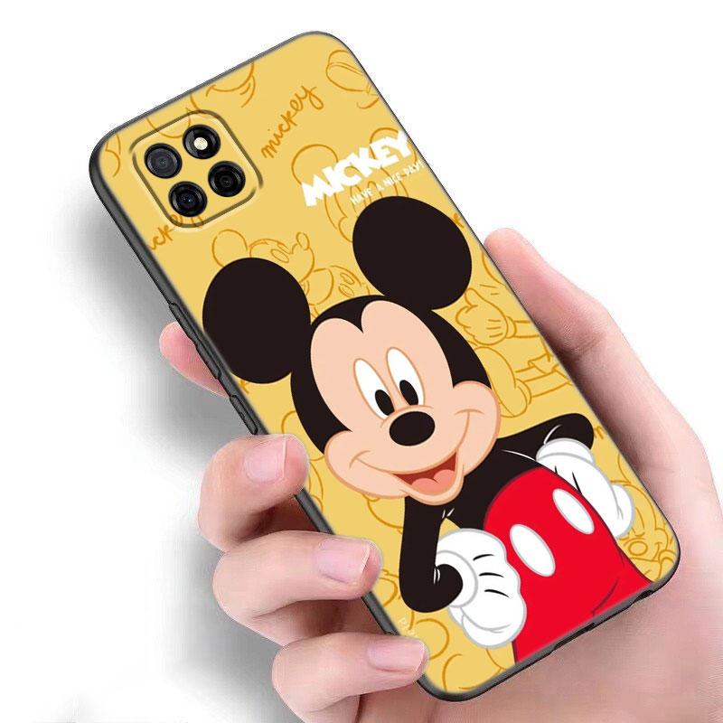 Милый чехол для телефона с Микки Маусом для Samsung A13 A22 A24 A32 A23 A25 A34 A35 A52S A53 A54 A55 A73 A12 A14 A15 A31 A33 A50 A51 A72