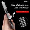 20 шт. Наклейка против скольжения для чехла мобильного телефона Боковая противоскользящая наклейка для наушников Компьютера Планшета Защита от скольжения Защита от столкновений Сделай сам