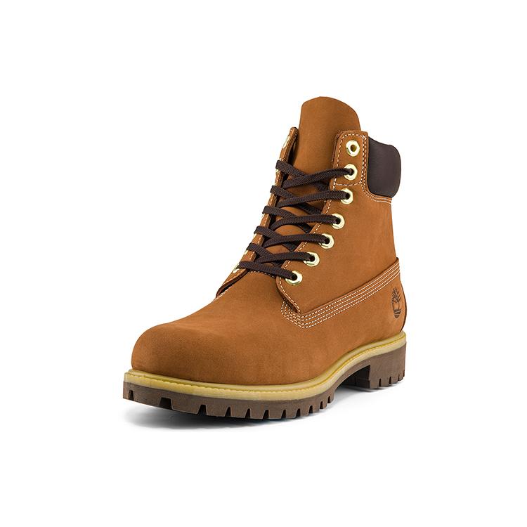 Timberland 6-дюймовый водонепроницаемый ботинок 'Ржавый замш' (унисекс) Ботинки для улицы A2JC7