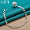 Pendant Bracelet 925 Sterling Silver Birthday Gift Charm Jewelry