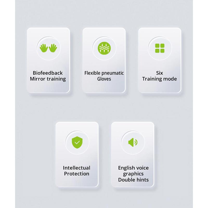 Профессиональные интеллектуальные тренировочные роботизированные перчатки для реабилитации с голосовыми подсказками, реабилитационное устройство, тренажер для пальцев, массажер для рук