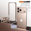 Alumium Alloy Metal Bumper Case For iPhone 17 Pro Max Air With Metal Camera Lens Protector Kits